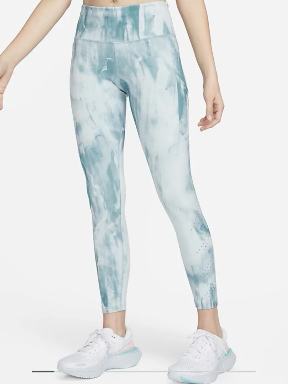 Nike Dri-FIT Epic Luxe Women's Mid-Rise 7/8 Pocket Running Leggings 1X